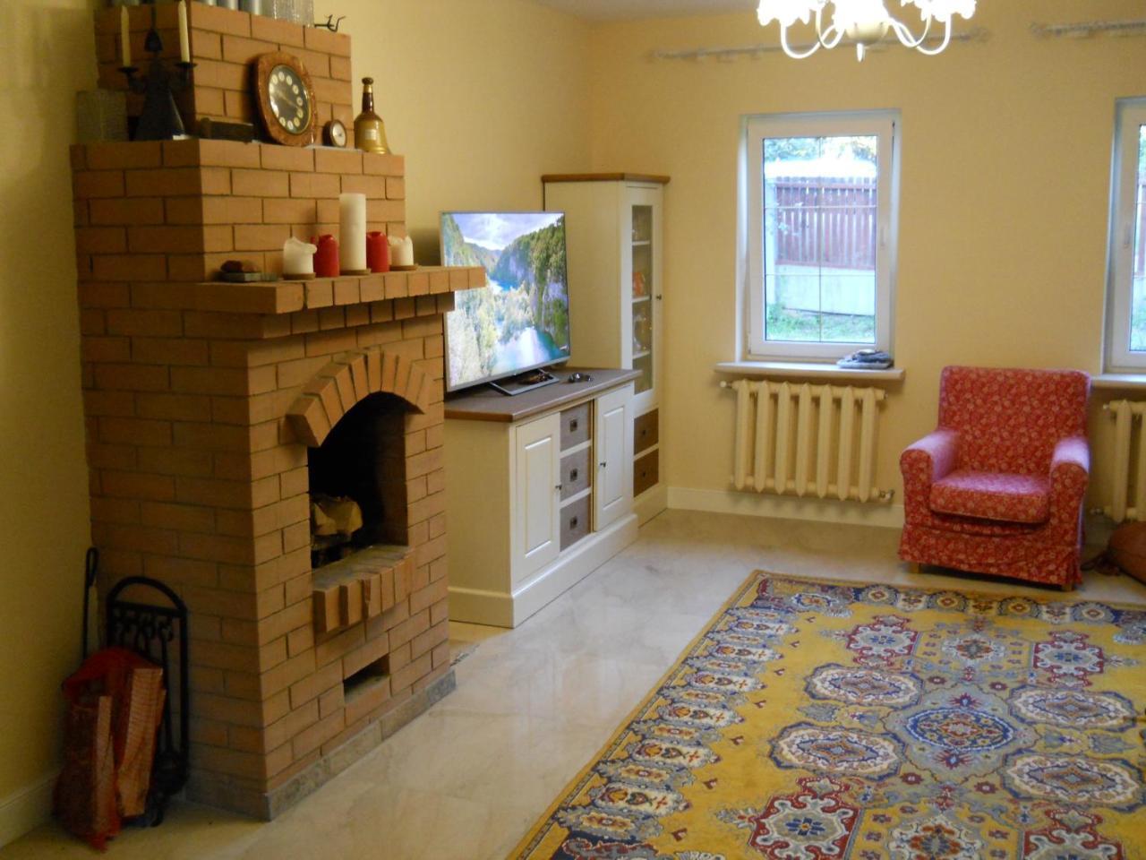 House With A Fireplace On The River Villa Minsk Exteriör bild